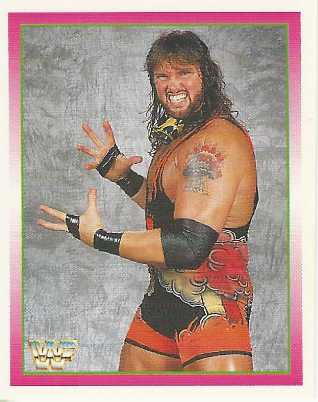 WWF Merlin Stickers 1995 Adam Bomb #108