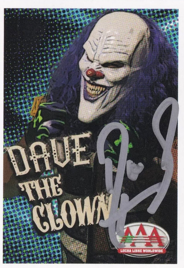 Dave the Clown trading card PW Catalog