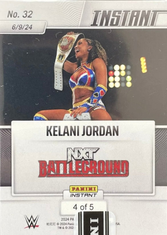 Kelani Jordan – Kelani Jordan Wins NXT Women’s North American Championship trading card PW Catalog