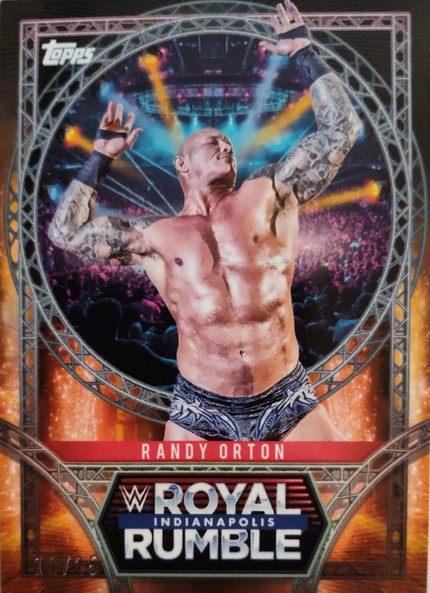 Randy Orton trading card PW Catalog