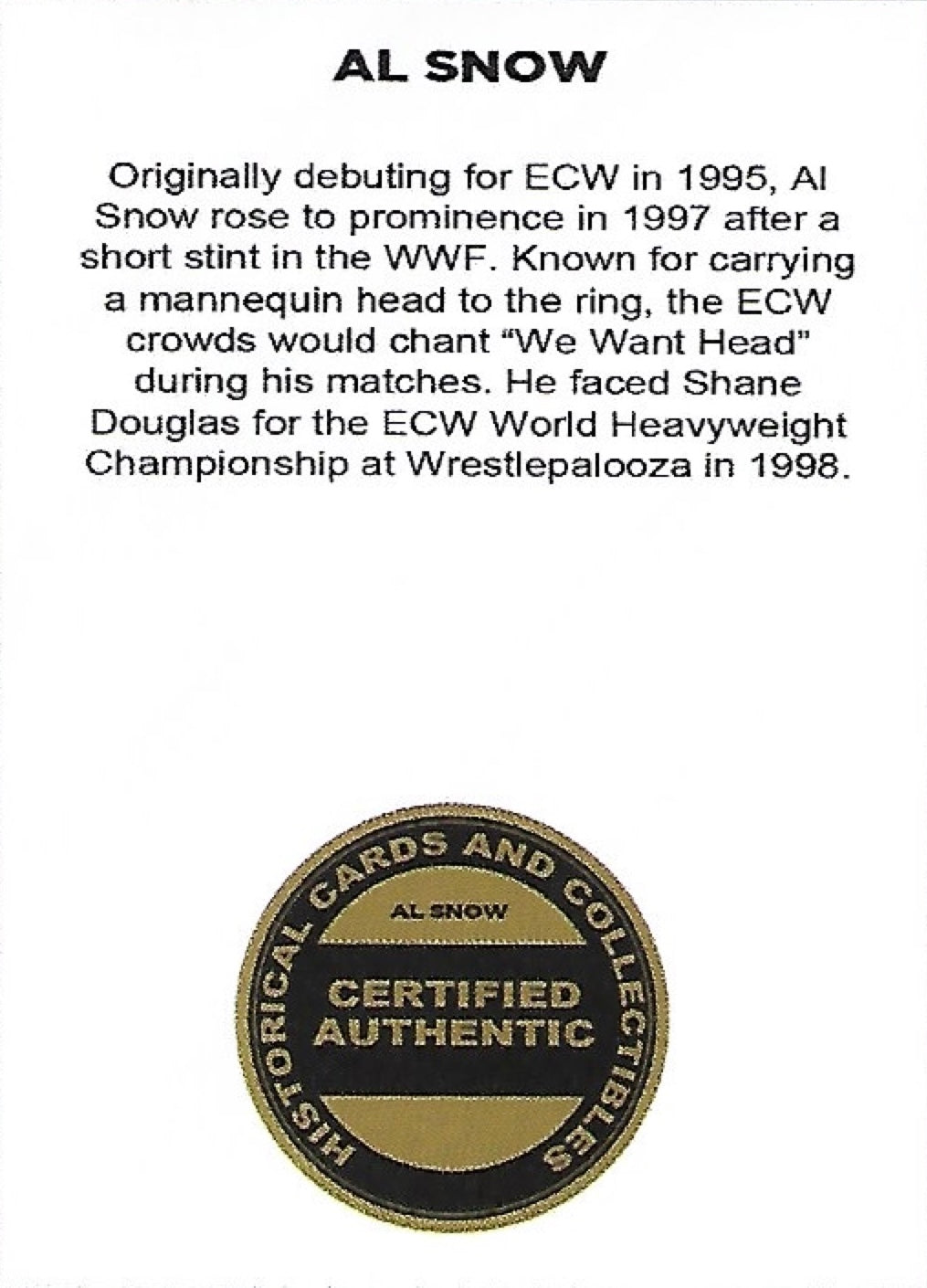 AL Snow