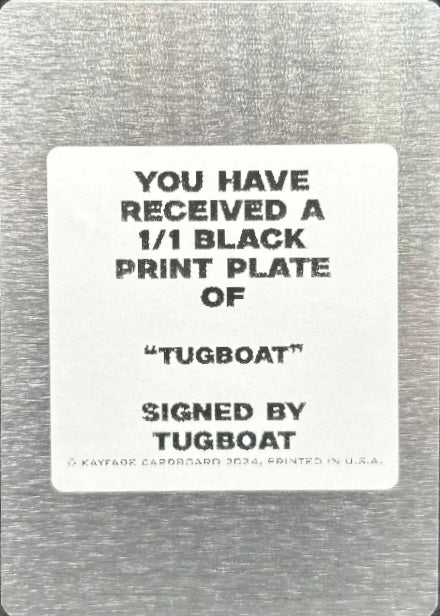 Tugboat trading card PW Catalog