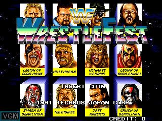 WWF WrestleFest [Arcade] PWcatalog