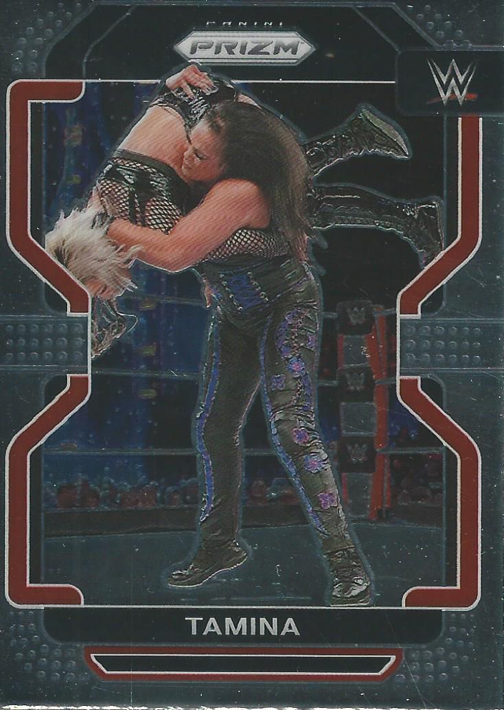 WWE Panini Prizm 2022 Tamina #156