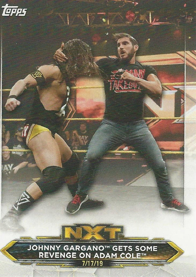 WWE Topps NXT 2020 Johnny Gargano #9