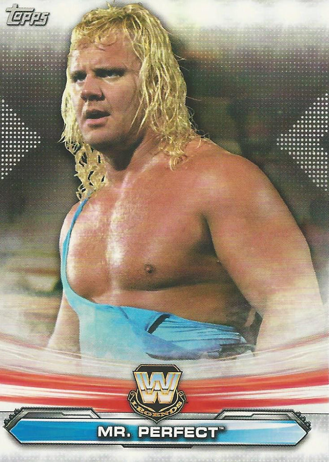 WWE Topps Raw 2019 Mr Perfect LR-9 trading card PW Catalog