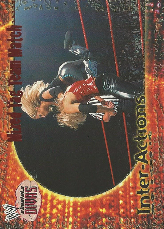 WWE Fleer Absolute Divas 2002 IA 9 of 20 Trish Stratus trading card PW Catalog