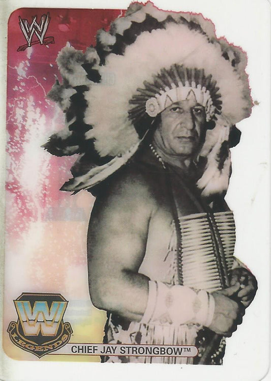 WWE Edibas Lamincards 2008 Chief Jay Strongbow #109