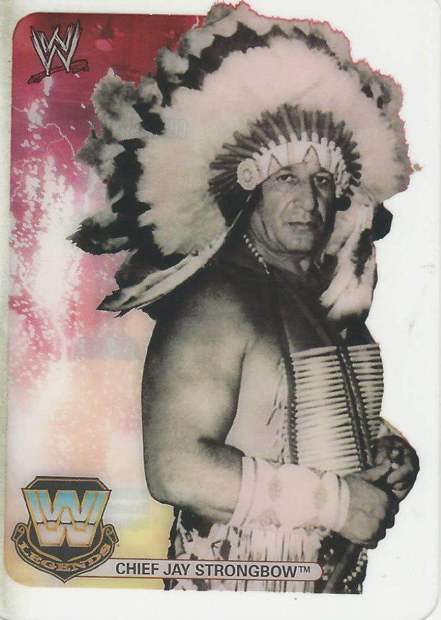 WWE Edibas Lamincards 2008 Chief Jay Strongbow #109