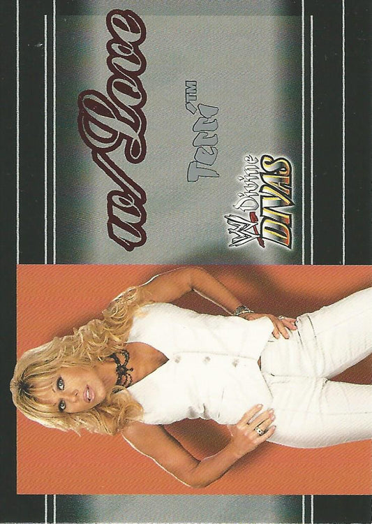 WWE Fleer Divine Divas 2003 With Love Terri Runnels #11 of 16