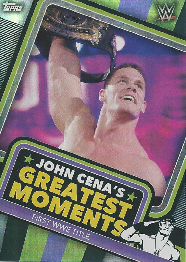 Topps WWE Superstars 2021 John Cena JC1 trading card PW Catalog