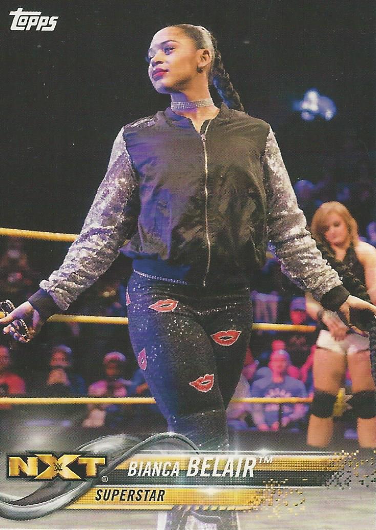 WWE Topps Then Now Forever 2018 Bianca Belair #109