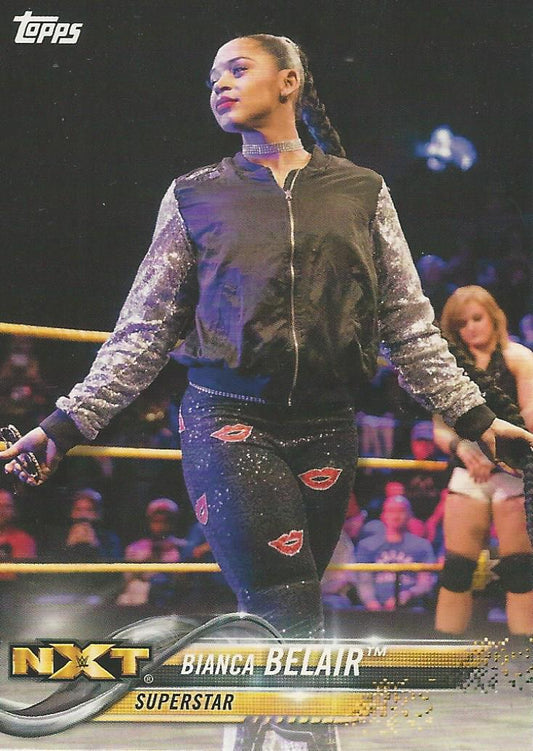 WWE Topps Then Now Forever 2018 Bianca Belair #109