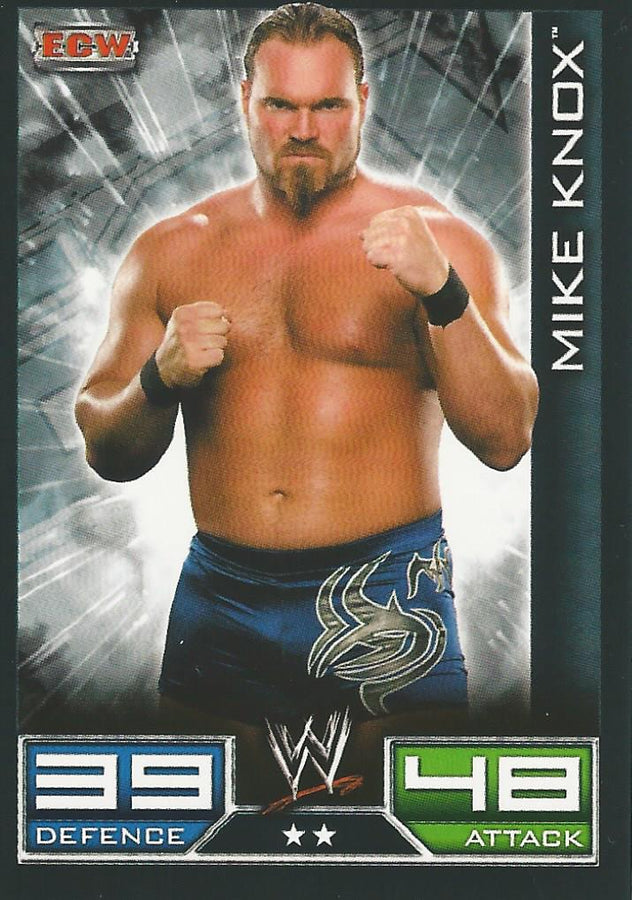 WWE Topps Slam Attax 2008 Mike Knox #109