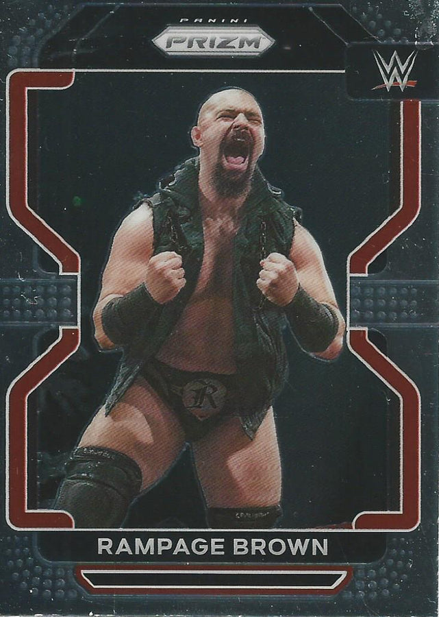 WWE Panini Prizm 2022 Rampage Brown #109