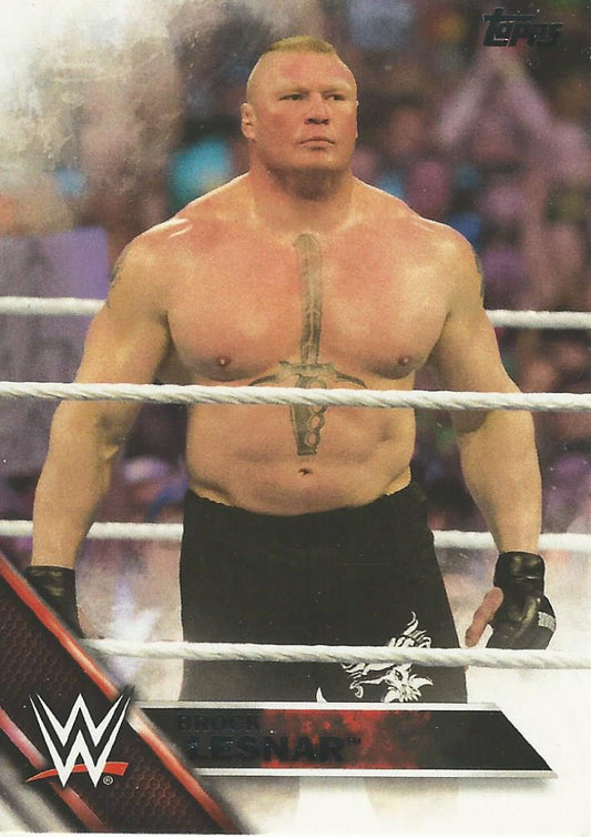 WWE Topps Then Now Forever 2016 Brock Lesnar #109