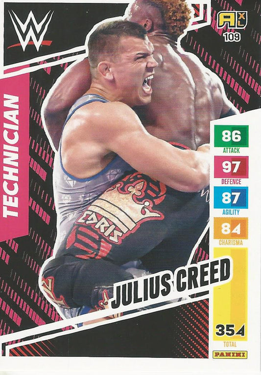 WWE Panini XL Adrenalyn 2024 Julius Creed #109