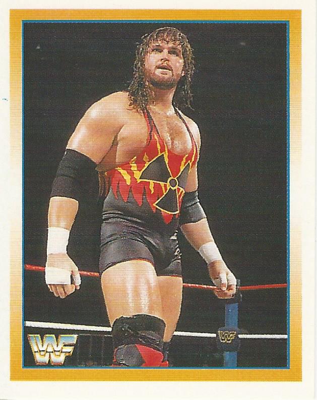 WWF Merlin Stickers 1995 Adam Bomb #109