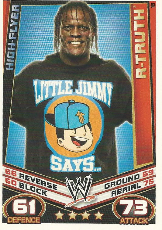WWE Topps Slam Attax Rebellion 2012 R-Truth #109