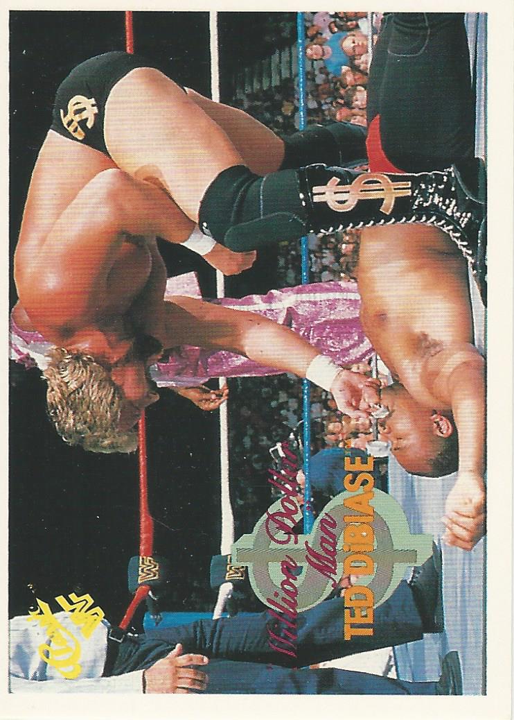 WWF Classic Trading Cards 1990 Million Dollar Man Ted Dibiase No.109 trading card PW Catalog
