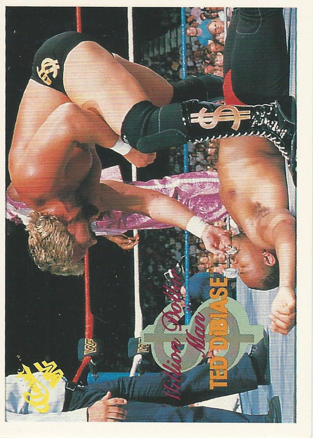 WWF Classic Trading Cards 1990 Million Dollar Man Ted Dibiase No.109 trading card PW Catalog