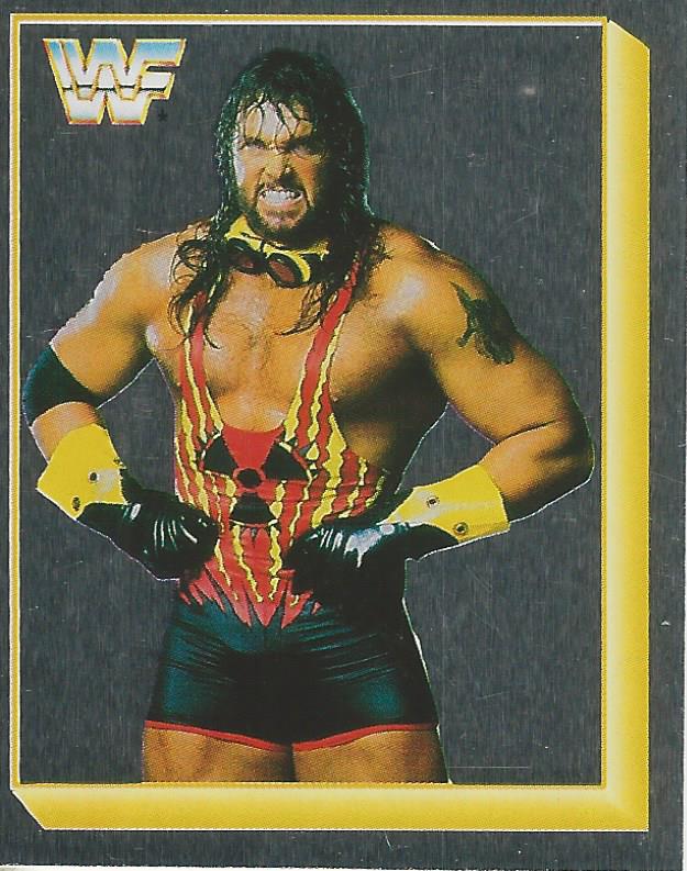 WWF Merlin Sticker 1994 Adam Bomb #109