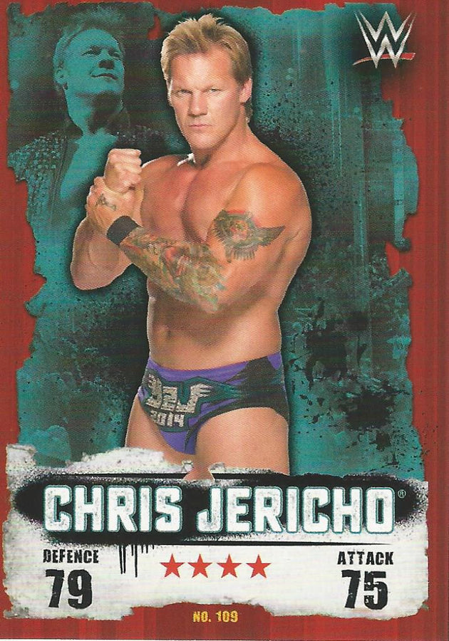 WWE Topps Slam Attax Takeover 2016 Chris Jericho #109