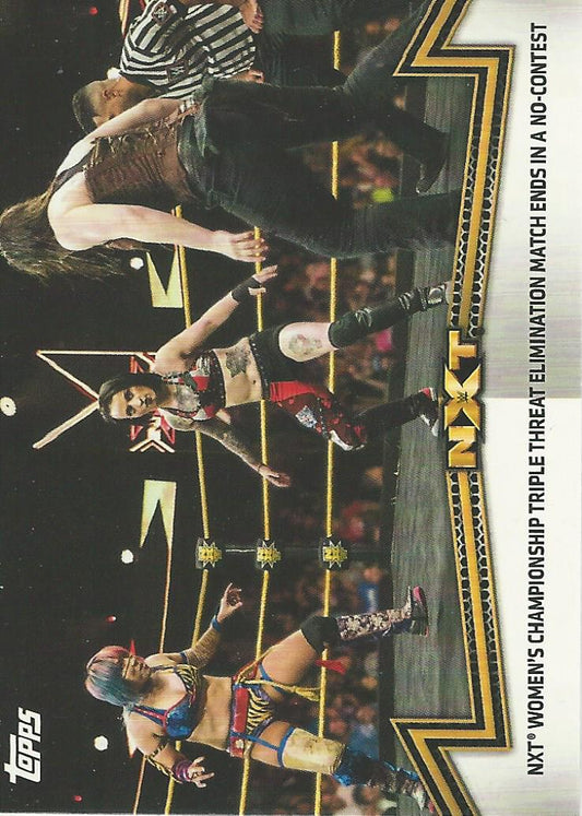 WWE Topps Women Division 2018 Asuka Ruby Riott Nikki Cross NXT-9 trading card PW Catalog