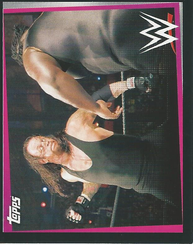 WWE Topps Road to Wrestlemania Stickers 2021 Undertaker #109