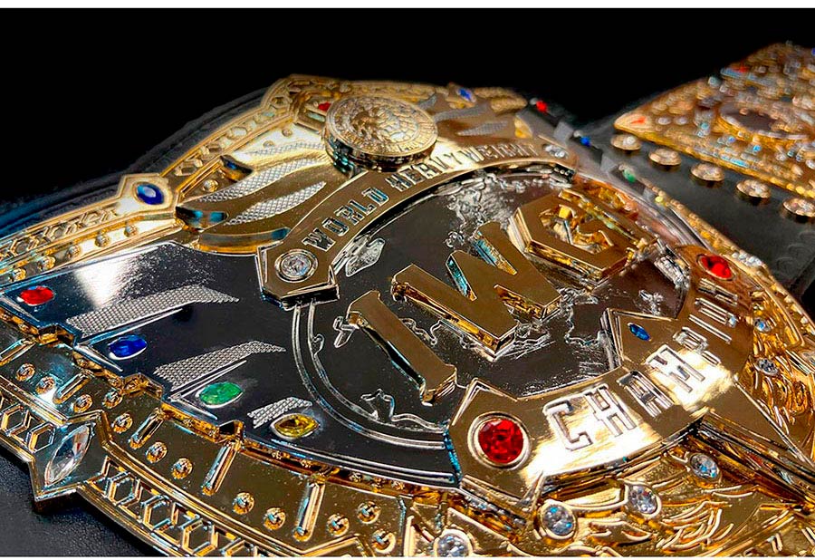 New Japan Pro-Wrestling IWGP World Heavyweight Replica Belt Other Goods PW Catalog