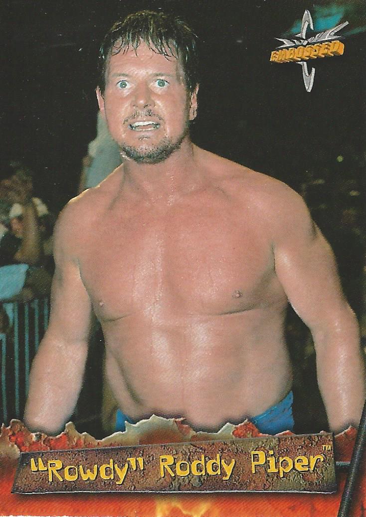 WCW Topps Embossed 1999 Roddy Piper #10