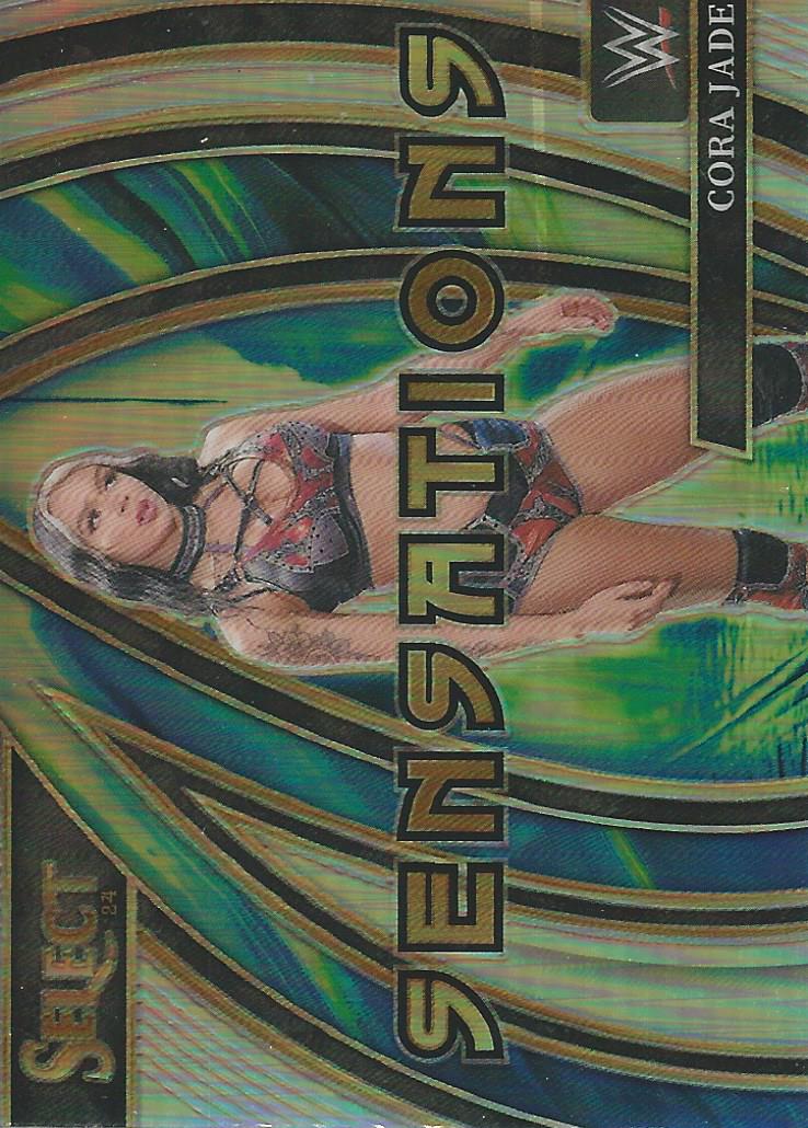 WWE Panini Select 2024 Sensations Cora Jade #10