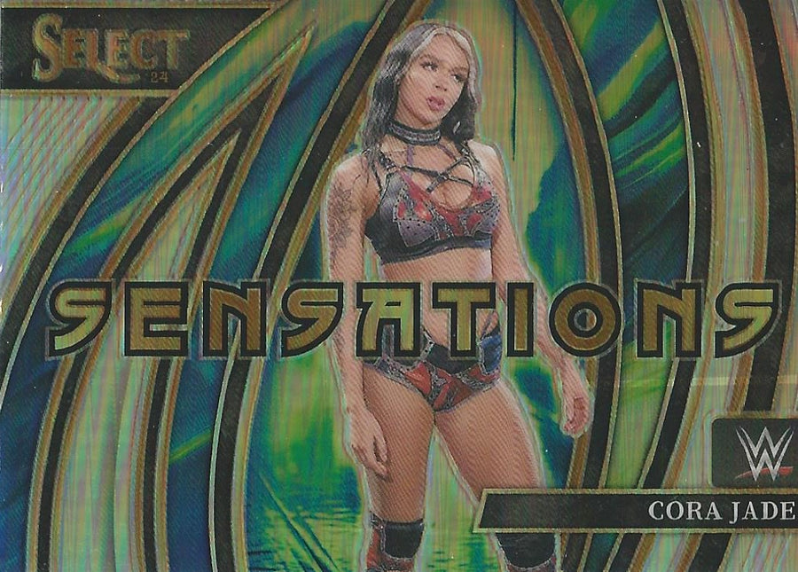 WWE Panini Select 2024 Sensations Cora Jade #10