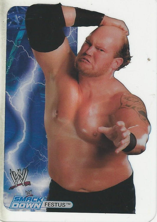 WWE Edibas Lamincards 2008 Festus #10