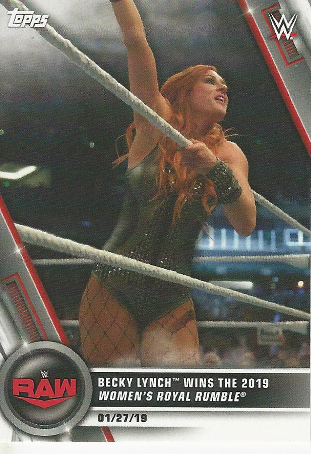 WWE Topps Women Division 2020 Becky Lynch #10