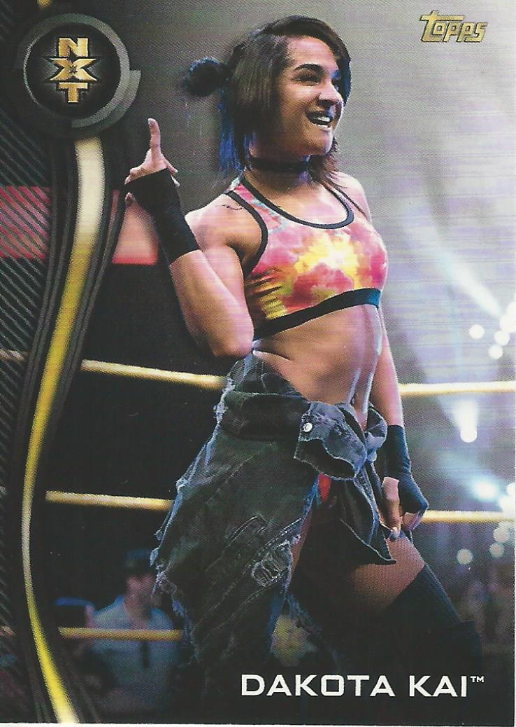 WWE Topps NXT 2019 Dakota Kai #10