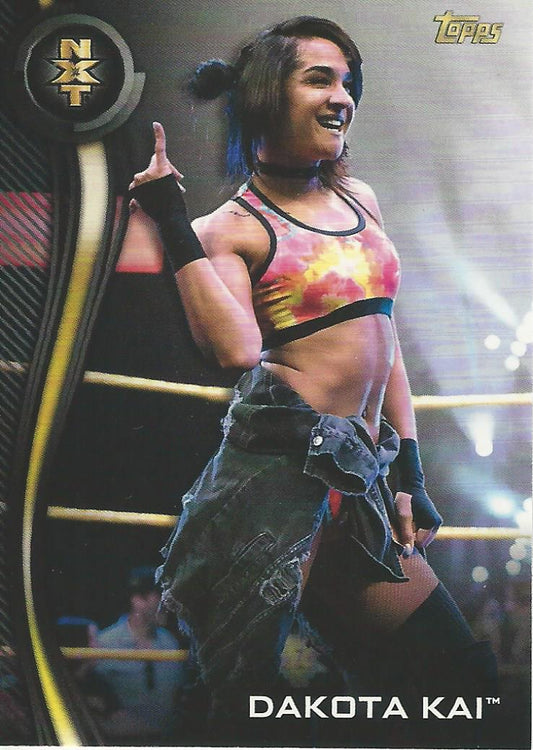 WWE Topps NXT 2019 Dakota Kai #10
