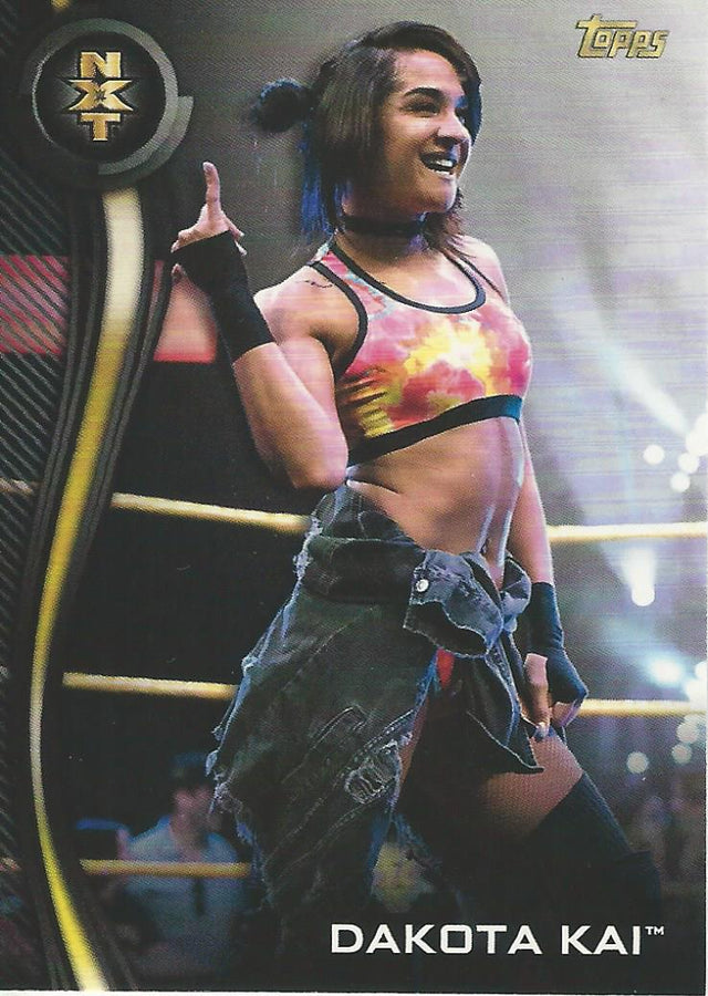 WWE Topps NXT 2019 Dakota Kai #10