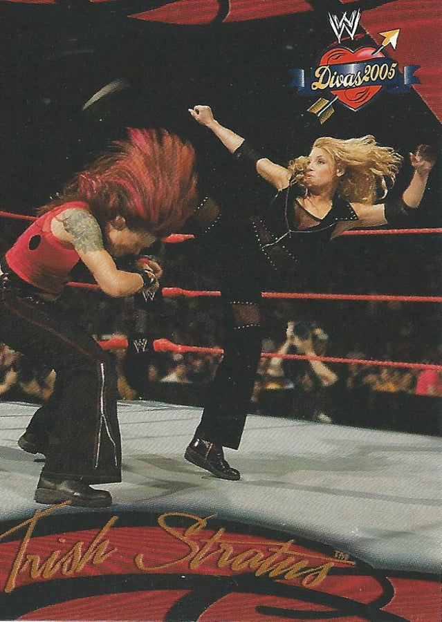 WWE Fleer Divas 2005 Trish Stratus #10