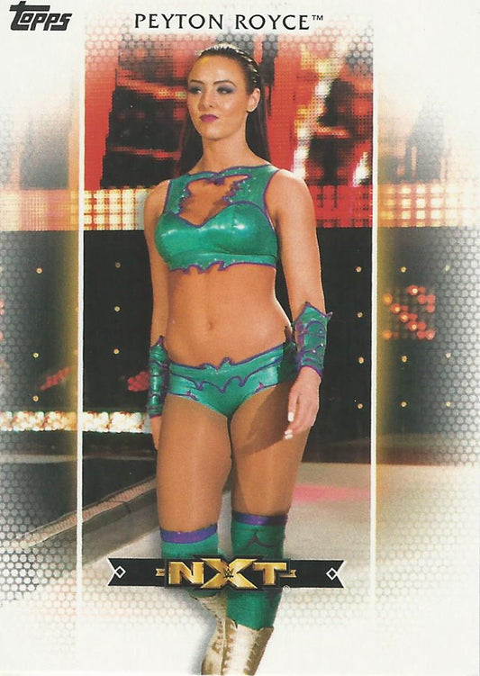 WWE Topps Women Division 2017 Peyton Royce R10 trading card PW Catalog