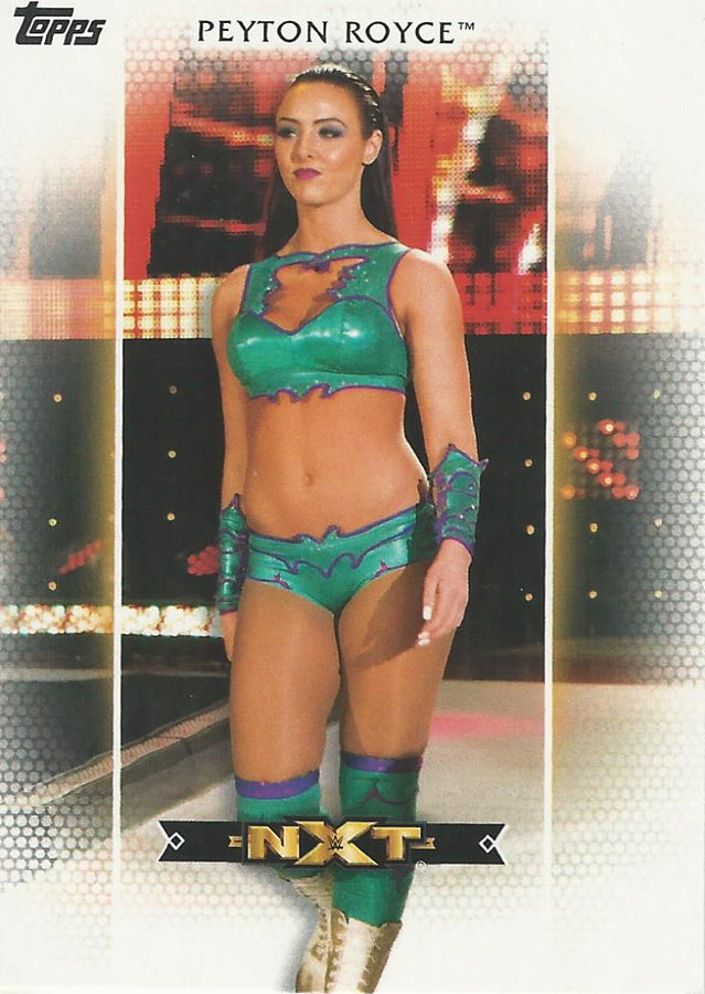 WWE Topps Women Division 2017 Peyton Royce R10 trading card PW Catalog