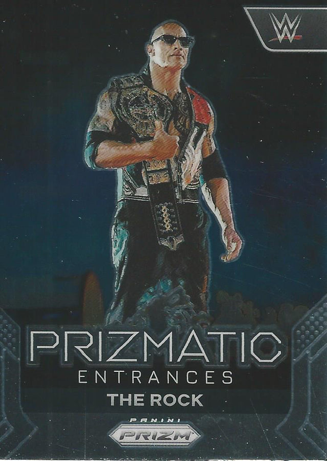 WWE Panini Prizm 2024 Prizmatic Entrances The Rock #12