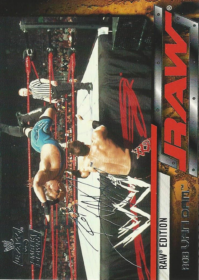 WWE Fleer Raw vs Smackdown 2002 Rob Van Dam #10