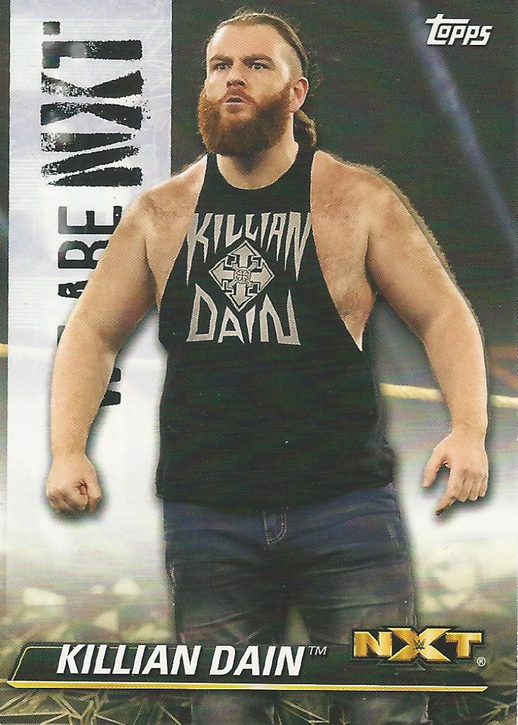 WWE Topps NXT 2021 Killian Dain NXT-32 trading card PW Catalog