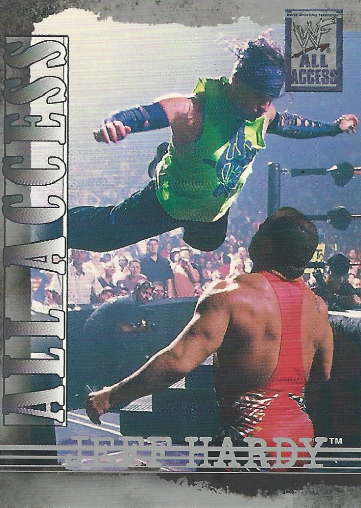 WWF Fleer All Access 2002 Jeff Hardy #10