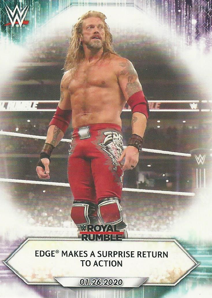 WWE Topps 2021 Edge #10