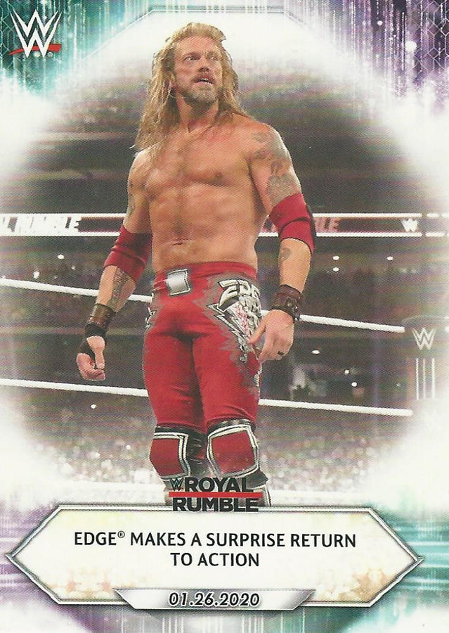 WWE Topps 2021 Edge #10