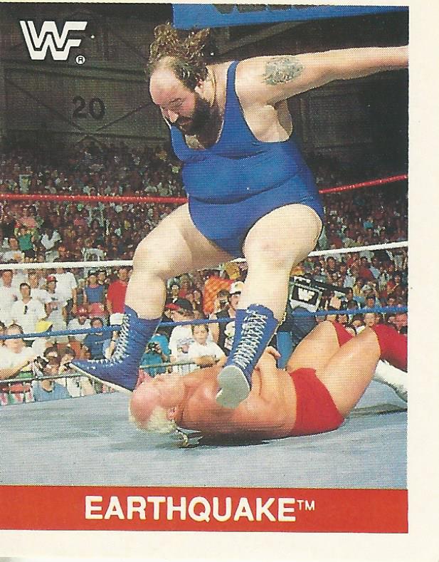 WWF Merlin Sticker Collection 1990 Earthquake #10