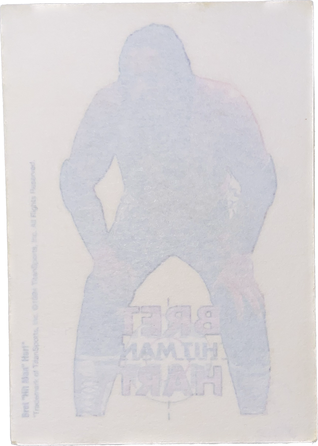 WWF Tattoos 1994 Bret Hart from Germany