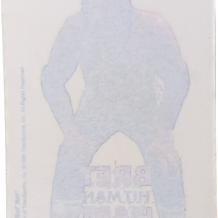 WWF Tattoos 1994 Bret Hart from Germany Pwcatalog